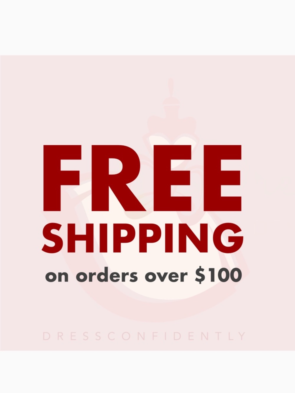 FREE SHIPPING ON ALL PURCHASE; NO MINIMUM REQUIRED